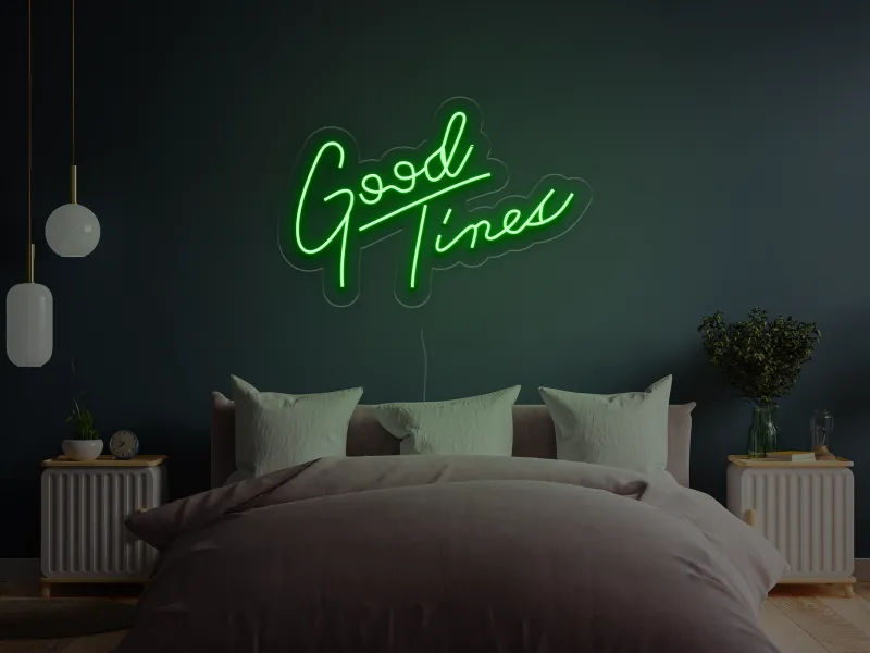 Good Times  - Insegne al neon a LED