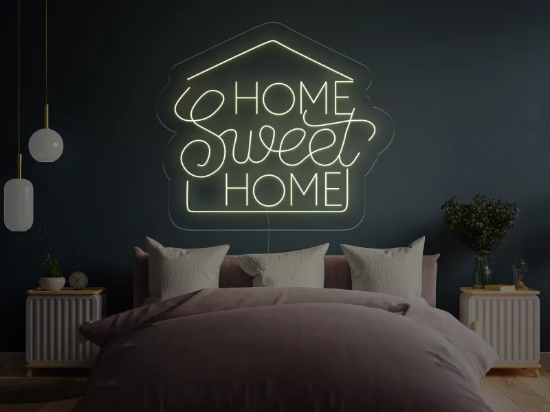 Home Sweet Home - Insegne al neon a LED