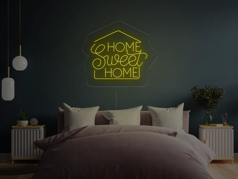 Home Sweet Home - Insegne al neon a LED