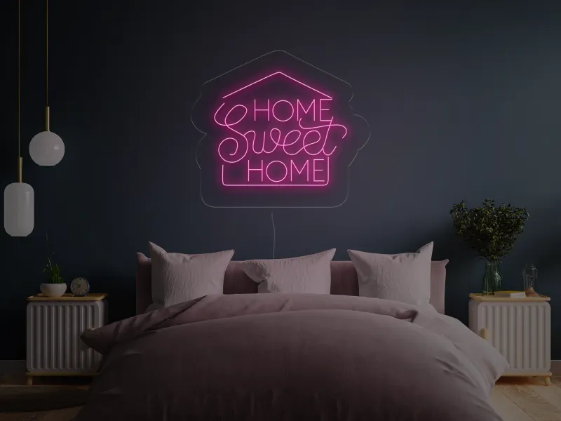 Home Sweet Home - Insegne al neon a LED