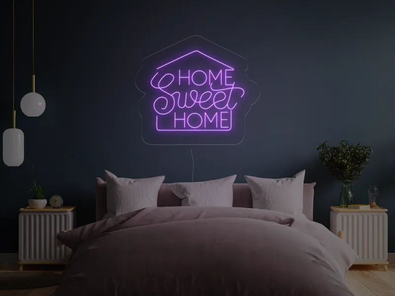Home Sweet Home - Insegne al neon a LED