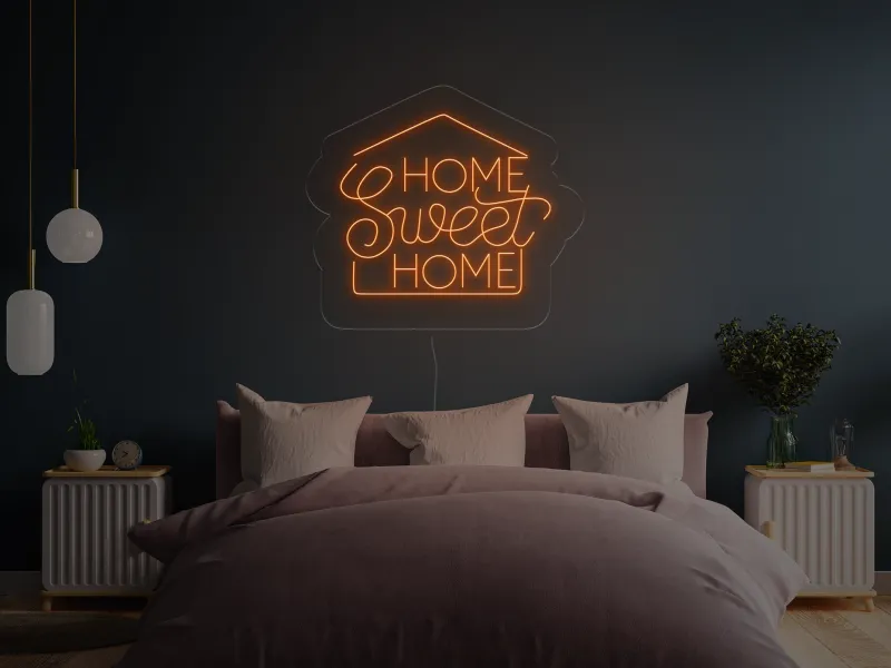 Home Sweet Home - Insegne al neon a LED