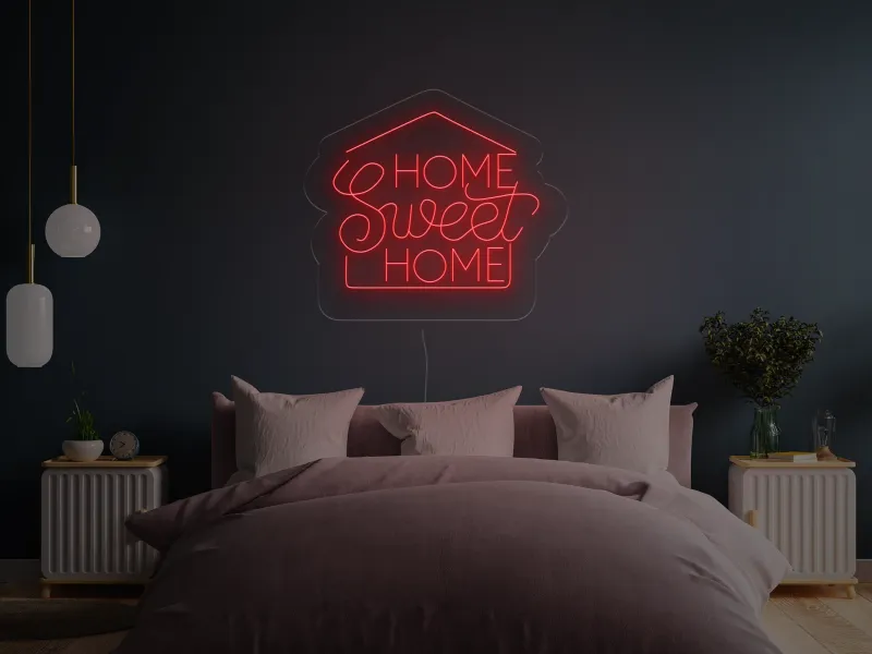 Home Sweet Home - Insegne al neon a LED