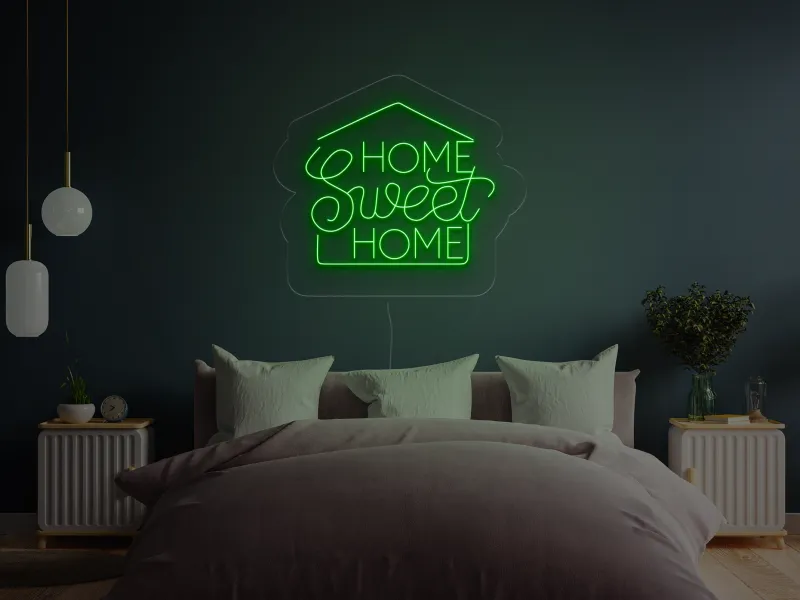 Home Sweet Home - Insegne al neon a LED