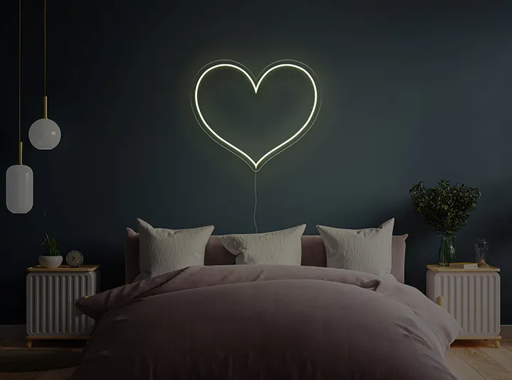 Cuore - Insegne al neon a LED