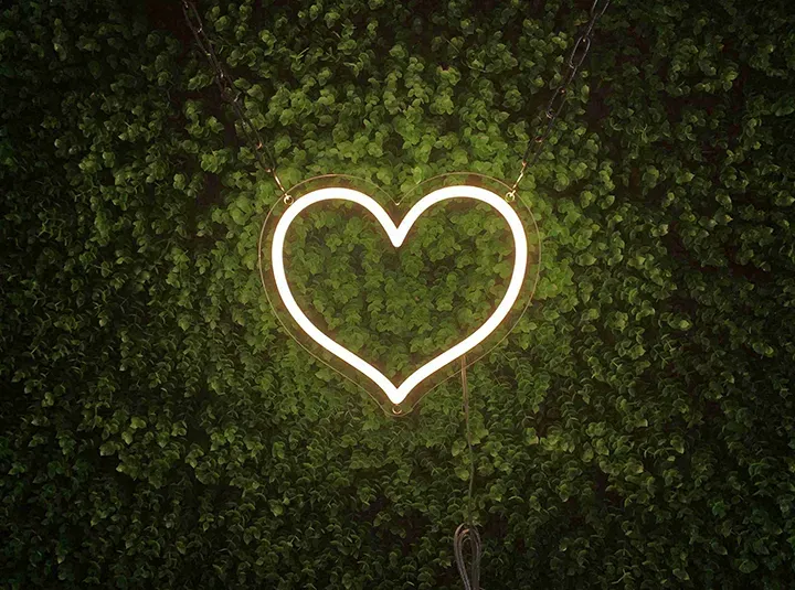 Cuore - Insegne al neon a LED