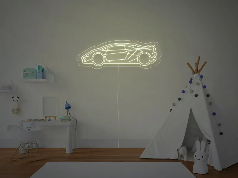 Auto sportiva - Insegne al neon a LED