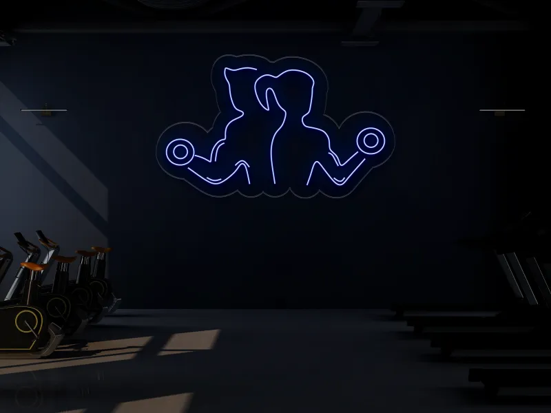 Coppia @ Palestra - Insegne al neon a LED
