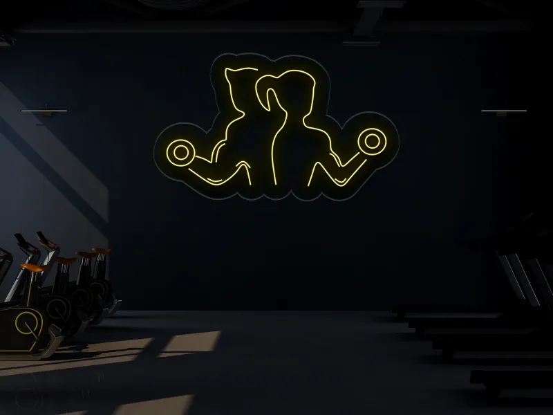 Coppia @ Palestra - Insegne al neon a LED