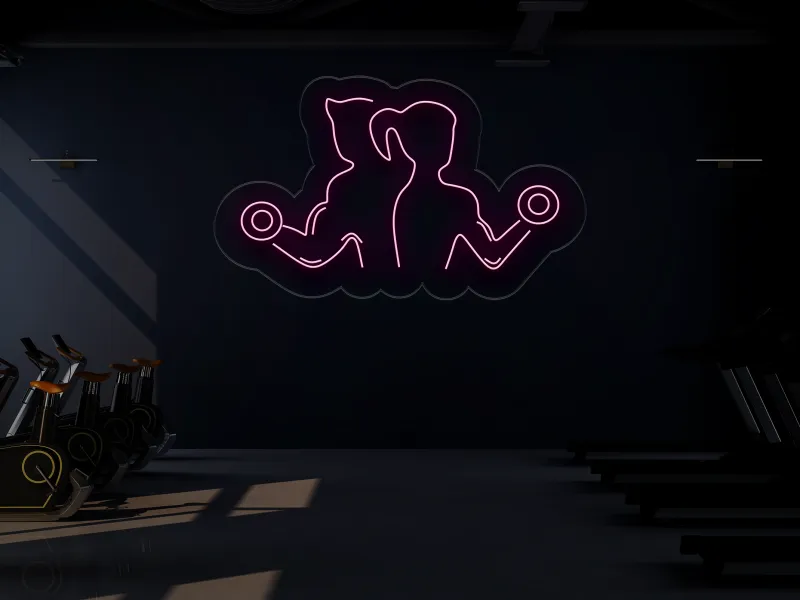 Coppia @ Palestra - Insegne al neon a LED