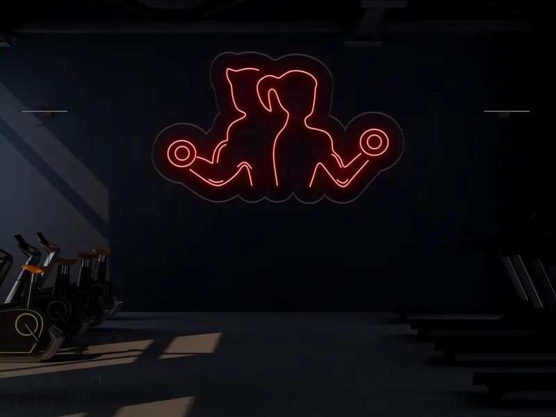Coppia @ Palestra - Insegne al neon a LED