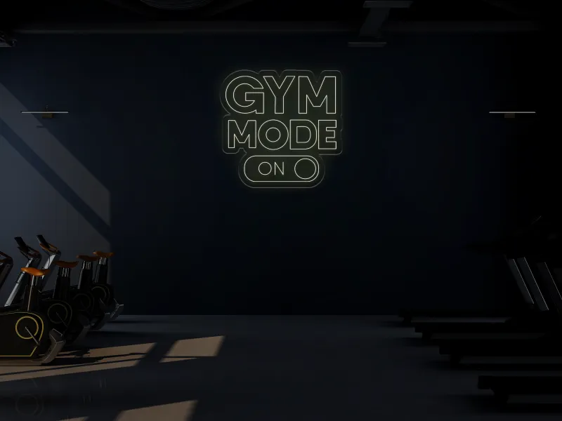 Gym Mode ON - Insegne al neon a LED