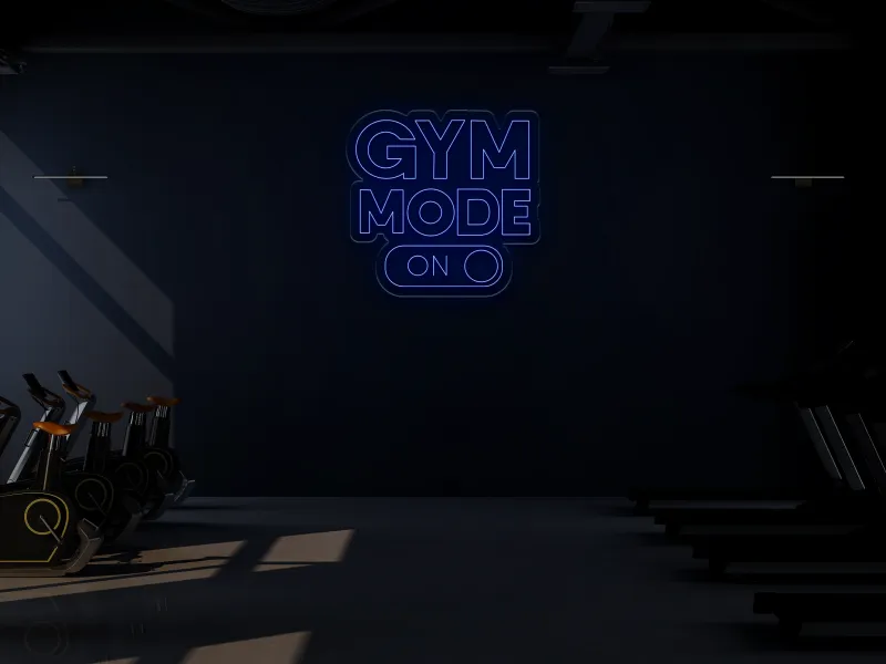 Gym Mode ON - Insegne al neon a LED