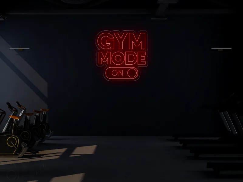 Gym Mode ON - Insegne al neon a LED