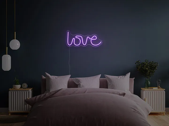 love - Insegne al neon a LED