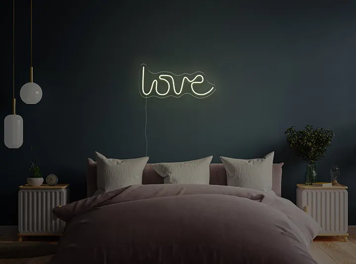 love - Insegne al neon a LED