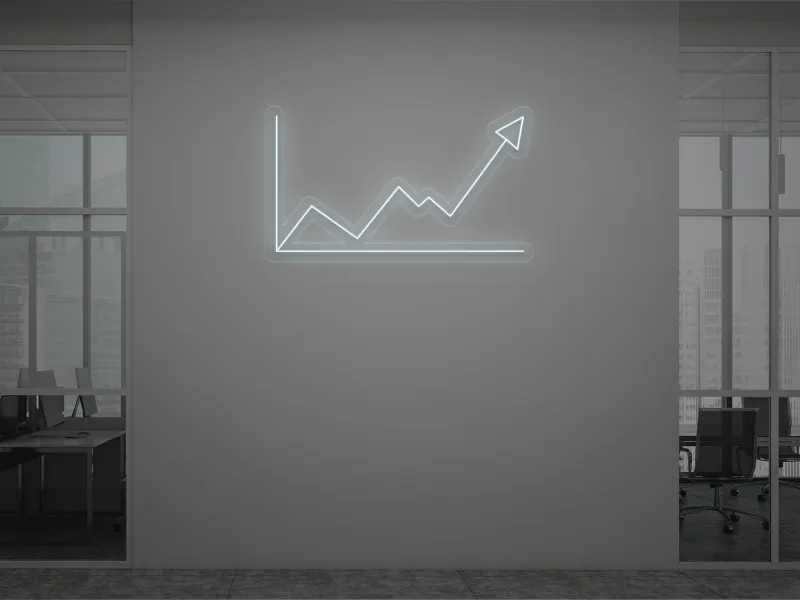 Mercato rialzista - Insegne al neon a LED