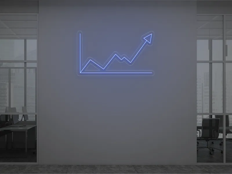 Mercato rialzista - Insegne al neon a LED