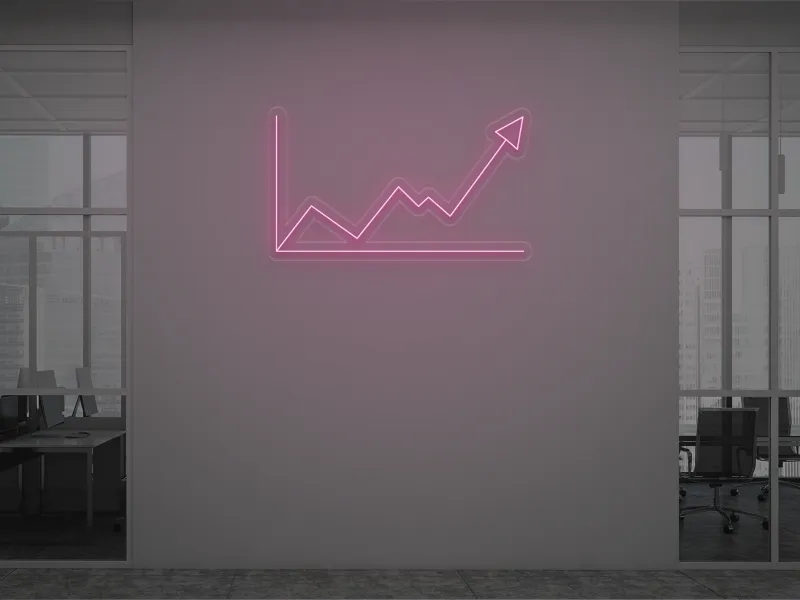Mercato rialzista - Insegne al neon a LED