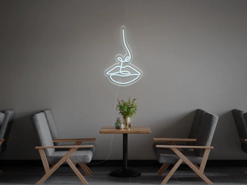 Faccia - Insegne al neon a LED