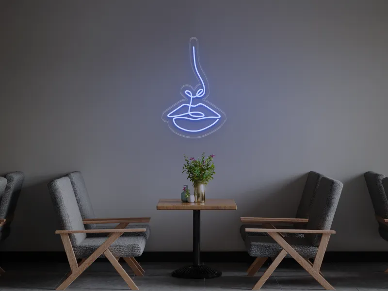 Faccia - Insegne al neon a LED