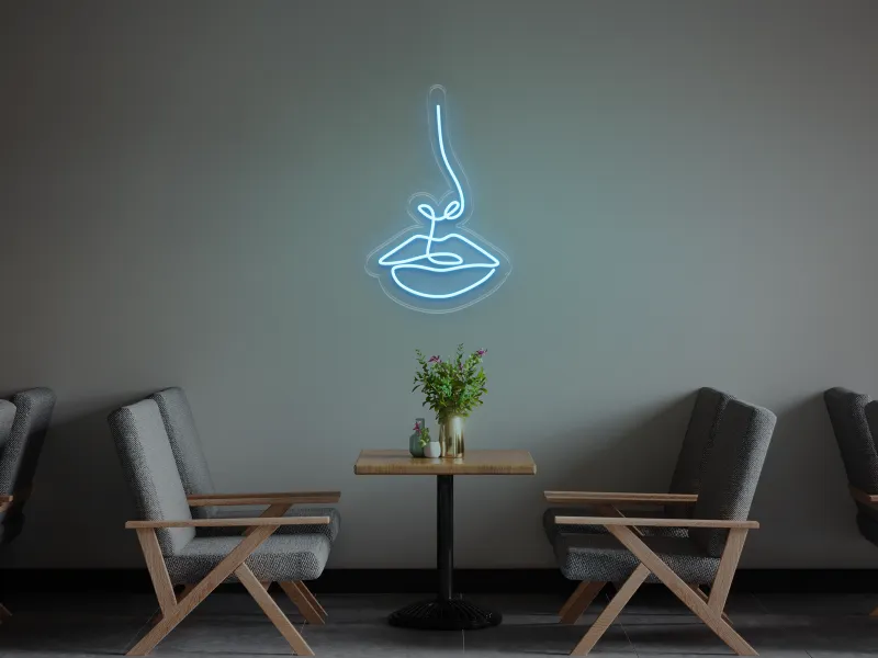 Faccia - Insegne al neon a LED