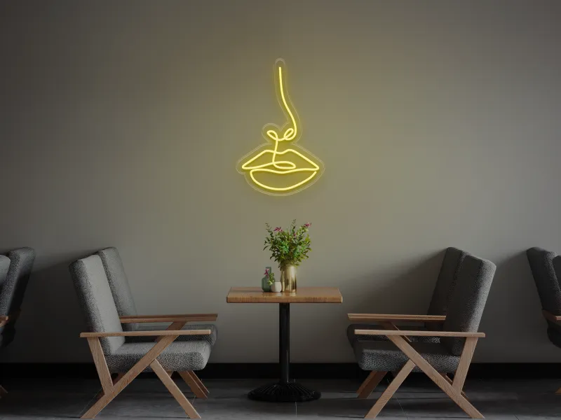 Faccia - Insegne al neon a LED