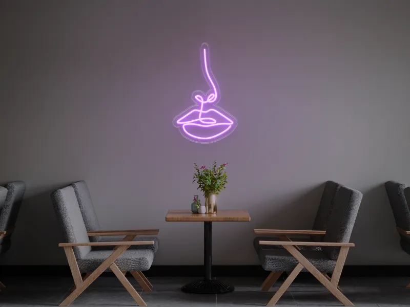 Faccia - Insegne al neon a LED