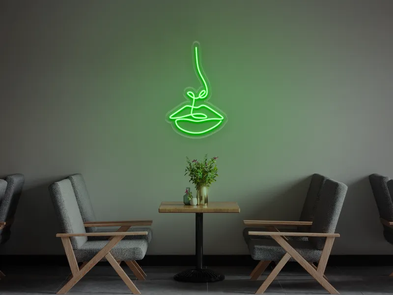 Faccia - Insegne al neon a LED