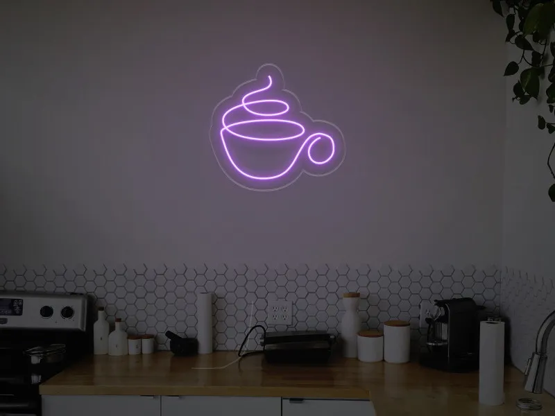 Tazza di caffè - Insegne al neon a LED