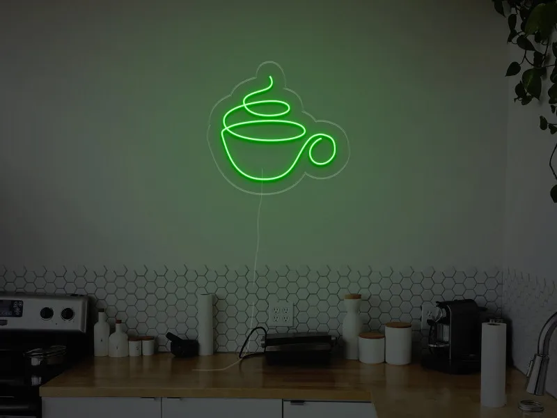 Tazza di caffè - Insegne al neon a LED