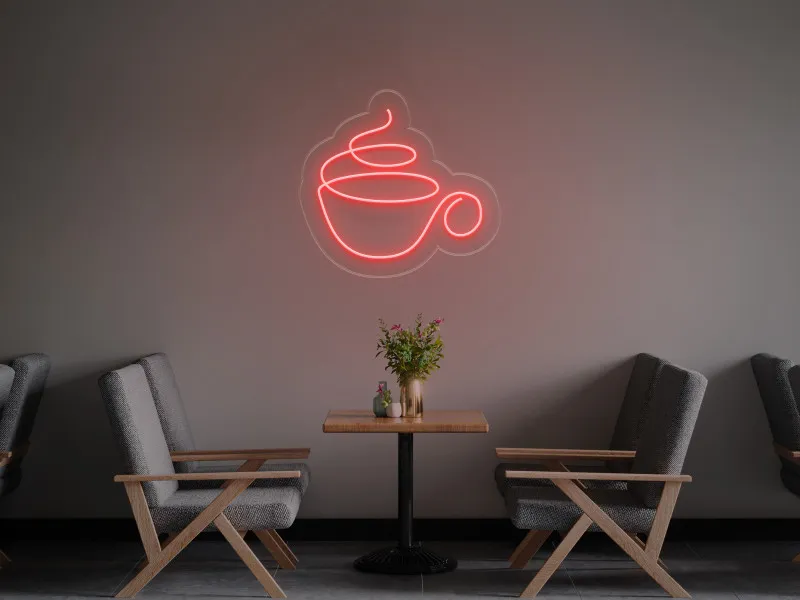 Tazza di caffè - Insegne al neon a LED