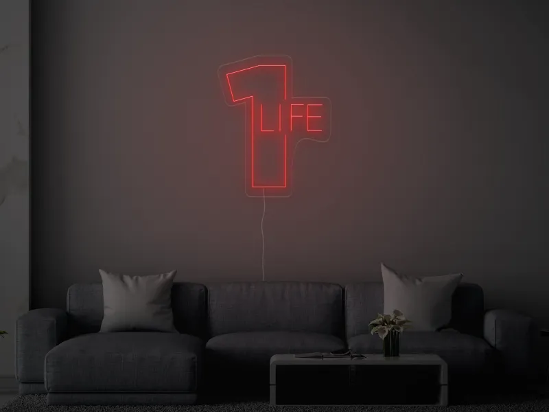 One Life - Insegne al neon a LED