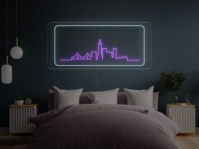 City Skyline - LED Neon Sign