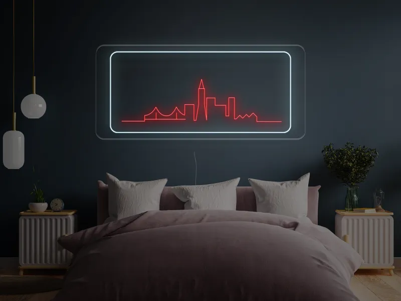 City Skyline - LED Neon Sign