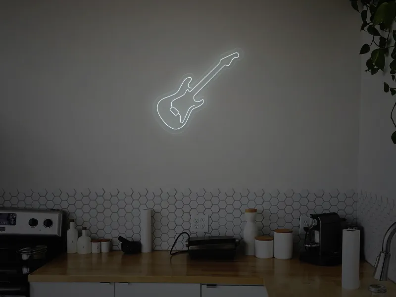 Chitarra - Insegne al neon a LED