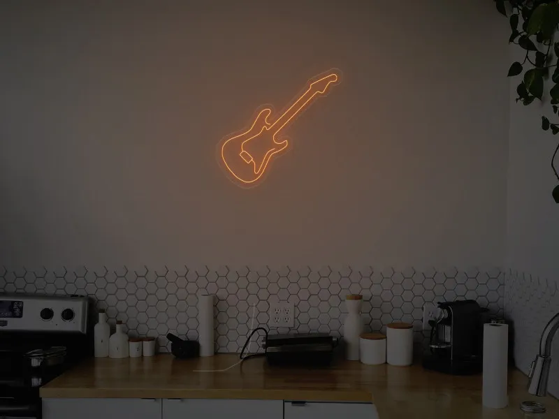 Chitarra - Insegne al neon a LED
