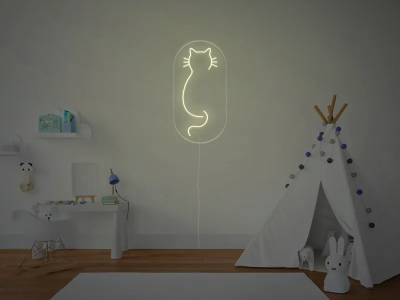 Gatto - Insegne al neon a LED