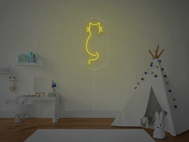 Gatto - Insegne al neon a LED