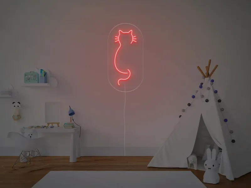 Gatto - Insegne al neon a LED