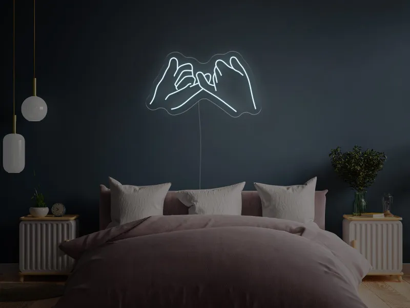 Promessa di Pinkie - Insegne al neon a LED