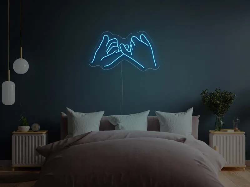 Promessa di Pinkie - Insegne al neon a LED