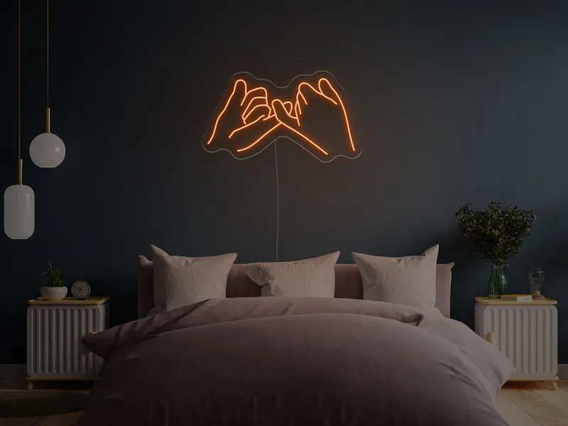 Promessa di Pinkie - Insegne al neon a LED