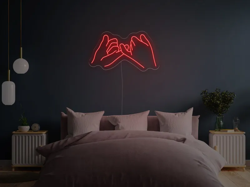 Promessa di Pinkie - Insegne al neon a LED