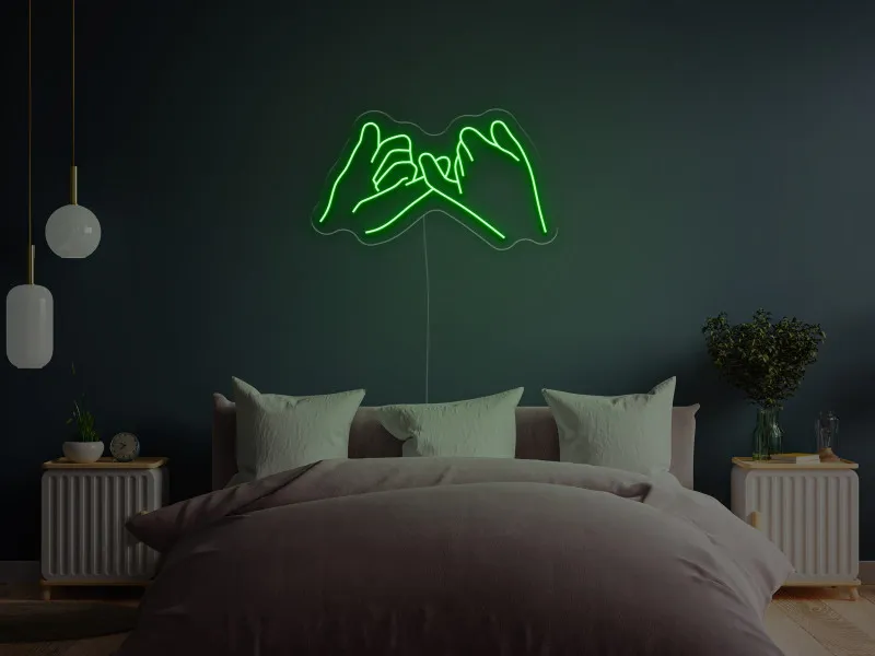 Promessa di Pinkie - Insegne al neon a LED