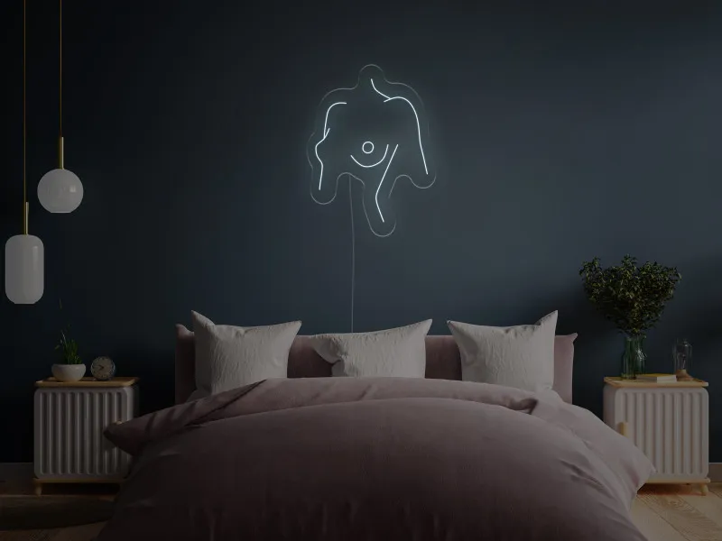 Corpo della donna - Insegne al neon a LED