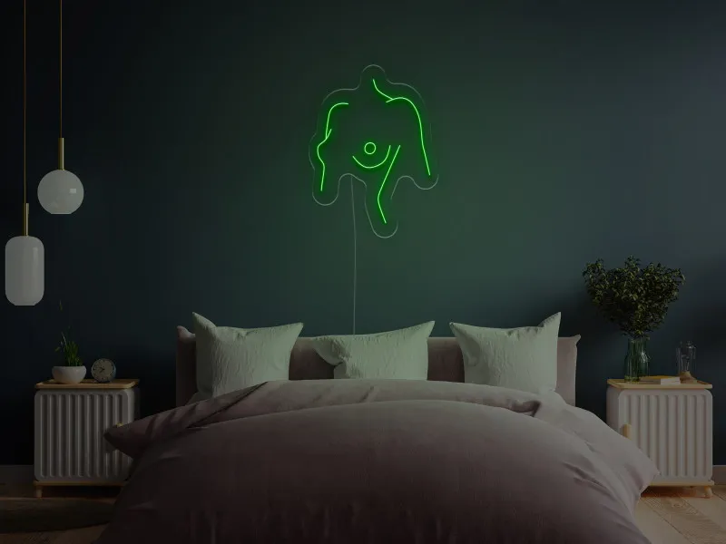 Corpo della donna - Insegne al neon a LED