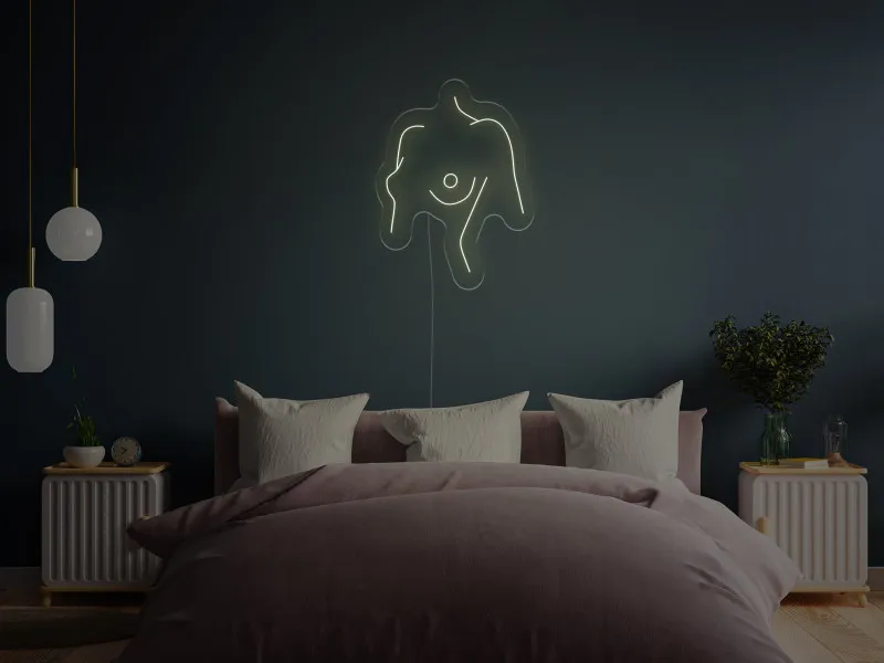 Corpo della donna - Insegne al neon a LED