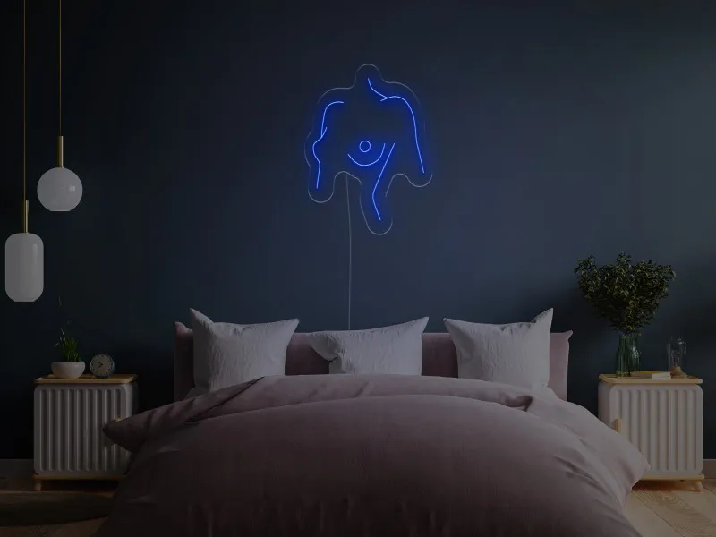 Corpo della donna - Insegne al neon a LED
