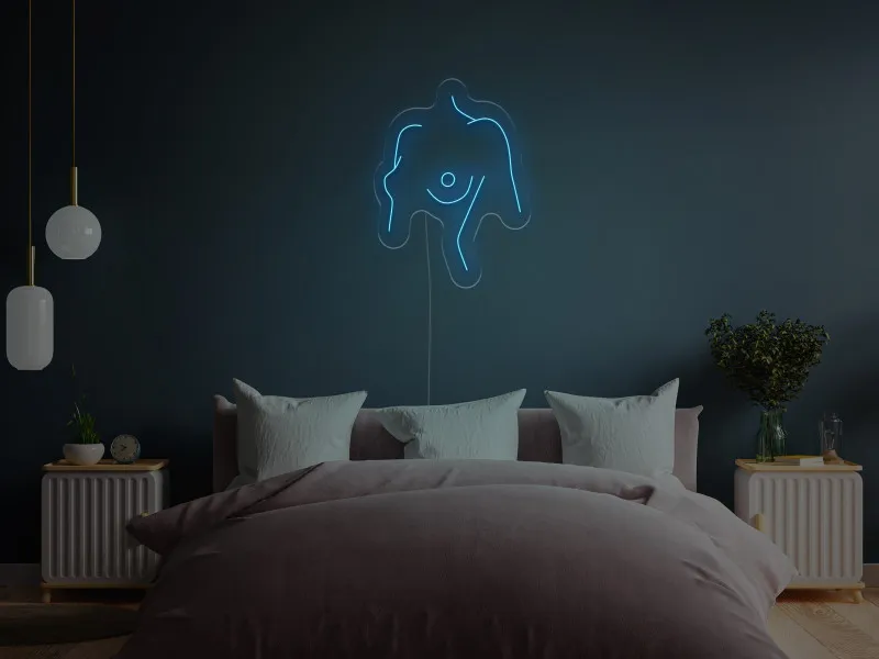Corpo della donna - Insegne al neon a LED
